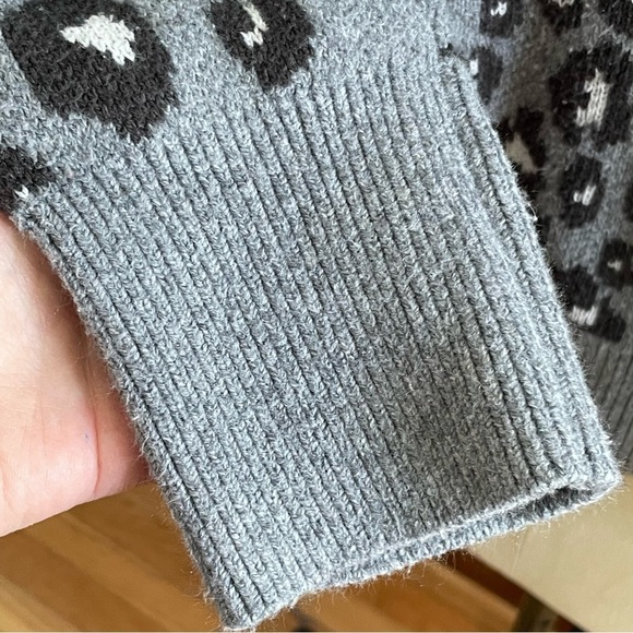 Lucky Brand Animal Print Sweater- Pullover- Size 1X - Picture 4 of 7
